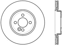 Laden Sie das Bild in den Galerie-Viewer, StopTech Slotted &amp; Drilled Sport Brake Rotor 07-13 Mini Cooper
