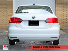 Charger l&#39;image dans la galerie, AWE Tuning Mk6 Jetta 2.5L Track Edition Exhaust - Diamond Black Tips