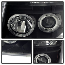 Carica l&#39;immagine nel visualizzatore di Gallery, Spyder Nissan Titan 04-14 Projector Headlights LED Halo LED Blk Smke PRO-YD-NTI04-HL-BSM