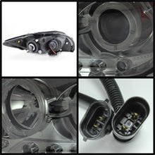 Carica l&#39;immagine nel visualizzatore di Gallery, Spyder Scion TC 08-10 Projector Headlights LED Halo -Replaceable LEDs Smke PRO-YD-TTC08-HL-SM