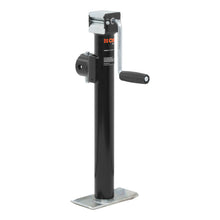 Carica l&#39;immagine nel visualizzatore di Gallery, Curt Pipe-Mount Swivel Jack w/Side Handle (2000lbs 15in Travel)