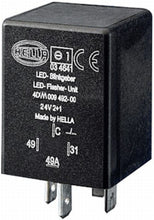 Charger l&#39;image dans la galerie, Hella Flasher Unit Led 24V 2+1