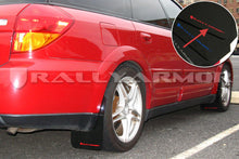 Cargar imagen en el visor de la galería, Rally Armor 2005-2009 Legacy GT and Outback UR Black Mud Flap w/ Red Logo