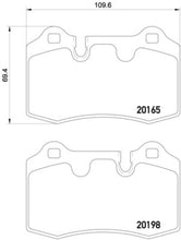 Carica l&#39;immagine nel visualizzatore di Gallery, Hella 05-14 Aston Martin DB9 Rear Brake Pad Set