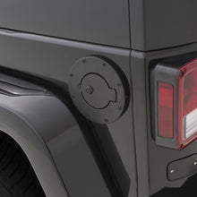 Cargar imagen en el visor de la galería, Rampage 2007-2018 Jeep Wrangler(JK) 2 &amp; 4 Door Billet Style Gas Cover - Black