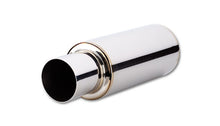 Carica l&#39;immagine nel visualizzatore di Gallery, Vibrant TPV Round Muffler (23in Long) with 4in Round Tip Straight Cut - 2.5in inlet I.D.