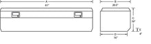 Laden Sie das Bild in den Galerie-Viewer, Lund Universal Steel Specialty Box - Black