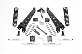 Fabtech 05-07 Ford F250 4WD w/Overload 6in Radius Arm System w/Perf. Shocks - 2to4wheels