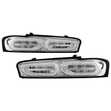 Carica l&#39;immagine nel visualizzatore di Gallery, Spyder Chevy Camaro 16-18 (Do Not Fit Halogen Model) LED Tail Lights Chrome ALT-YD-CCAM16LED-SEQ-C