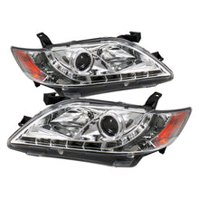 Carica l&#39;immagine nel visualizzatore di Gallery, Spyder Toyota Camry 07-09 Projector Headlights DRL Chrome High H1 Low H7 PRO-YD-TCAM07-DRL-C