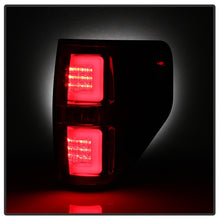 Charger l&#39;image dans la galerie, Spyder 09-14 Ford F150 V2 Light Bar LED Tail Lights - Red Clear (ALT-YD-FF15009V2-LBLED-RC)