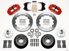 गैलरी व्यूवर में इमेज लोड करें, Wilwood Narrow Superlite 6R Front Hub Kit 12.88in Red WWE ProSpindle
