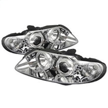 Laden Sie das Bild in den Galerie-Viewer, Spyder Pontiac GTO 04-06 Projector Headlights LED Halo LED Chrome High H1 Low H1 PRO-YD-PGTO04-HL-C