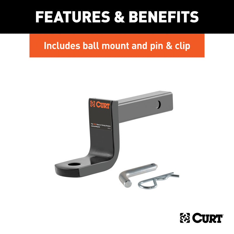 Curt 93-06 Subaru Impreza Class 1 Trailer Hitch w/1-1/4in Ball Mount