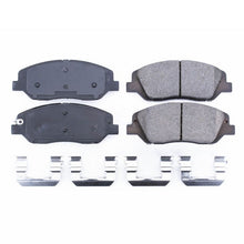 Carica l&#39;immagine nel visualizzatore di Gallery, Power Stop 17-18 Hyundai Santa Fe Front Z17 Evolution Ceramic Brake Pads w/Hardware