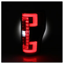 Charger l&#39;image dans la galerie, Spyder 17-18 Ford F-250 Super Duty (Excl LED Models) LED Tail Lights - Chrome (ALT-YD-FS17-LED-C)