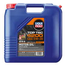 Charger l'image dans la galerie, LIQUI MOLY 20L Top Tec 4200 Motor Oil 5W-30