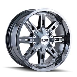 ION Type 184 20x9 / 5x127 BP / 0mm Offset / 87mm Hub Chrome Wheel