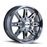 ION Type 184 18x9 / 8x165.1 BP / 0mm Offset / 130.8mm Hub Chrome Wheel