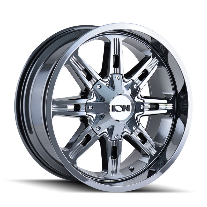 ION Type 184 20x9 / 8x165.1 BP / 0mm Offset / 130.8mm Hub Chrome Wheel