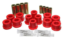 Laden Sie das Bild in den Galerie-Viewer, Energy Suspension 87-92 Toyota Supra Red Front Control Arm Bushing Set