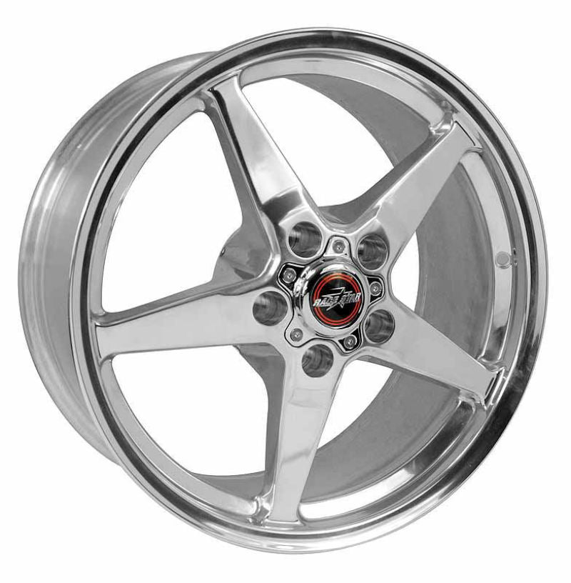 Race Star 92 Drag Star 18x5 5x4bc 3.25bs Direct Drill Dark Star Polished Wheel - 2to4wheels