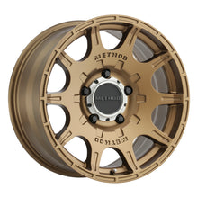 Load image into Gallery viewer, Method MR308 Roost 17x8.5 0mm Offset 5x5 71.5mm CB Method Bronze Wheel