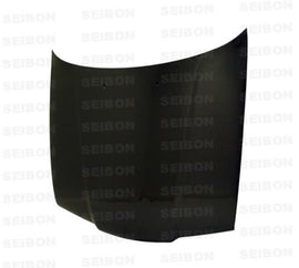 Seibon 92-98 BMW 3 Series 2dr (E36) (Exc 318) OEM Carbon Fiber Hood - 2to4wheels