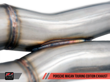 Charger l&#39;image dans la galerie, AWE Tuning Porsche Macan Touring Edition Exhaust System - Diamond Black 102mm Tips