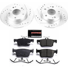 Carica l&#39;immagine nel visualizzatore di Gallery, Power Stop 16-19 Honda Civic Rear Z23 Evolution Sport Brake Kit