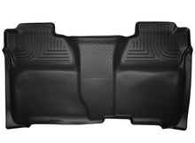 Charger l'image dans la galerie, Husky Liners 14 Chevrolet Silverado 1500/GMC Sierra 1500 WeatherBeater Black 2nd Seat Floor Liners