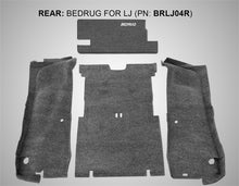 Carica l&#39;immagine nel visualizzatore di Gallery, BedRug 03-06 Jeep LJ Unlimited Rear 4pc Cargo Kit (Incl Tailgate &amp; Tub Liner)