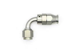 DeatschWerks 6AN Female Swivel 90-Degree Hose End PTFE (Incl. 1 Olive Insert) - 2to4wheels