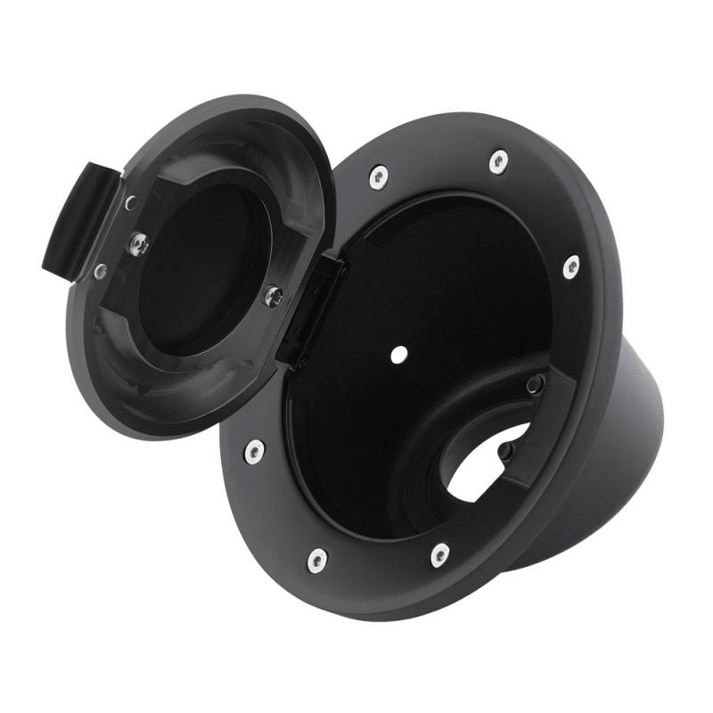 DV8 Offroad 2007-2018 Jeep JK All Black Fuel Door Assembly