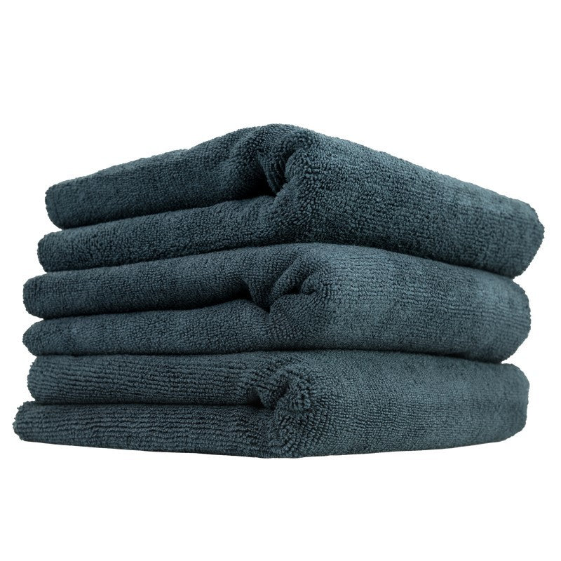 Chemical Guys Monster Edgeless Microfiber Towel - 16in x 16in - Black - 3 Pack - Single