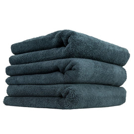 Chemical Guys Monster Edgeless Microfiber Towel - 16in x 16in - Black - 3 Pack - Single