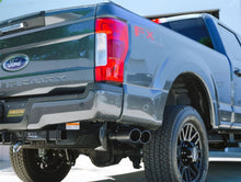 Charger l&#39;image dans la galerie, Gibson 20-21 Ford F250/F350 7.3L 3in Cat-Back Dual Sport Exhaust System Stainless - Black Elite