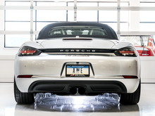 Charger l&#39;image dans la galerie, AWE Tuning Porsche 718 Boxster / Cayman Touring Edition Exhaust - Diamond Black Tips