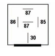 गैलरी व्यूवर में इमेज लोड करें, Hella RELAY MINI ISO 5P 12V SPST D87 DIO BKT