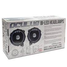 Carica l'immagine nel visualizzatore di Gallery, Oracle Oculus Bi-LED Projector Headlights for Jeep JL/Gladiator JT - Graphite Metallic - 5500K