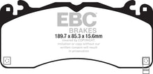Carica l&#39;immagine nel visualizzatore di Gallery, EBC 2015+ Ford Mustang (6Th Gen) 2.3L Turbo (GT Package) Bluestuff Front Brake Pads