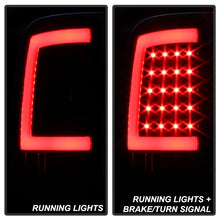 Carica l&#39;immagine nel visualizzatore di Gallery, xTune 07-13 GMC Sierra 1500 LED Tail Lights - Black Smoke (ALT-ON-GS07-G2-LED-BSM)