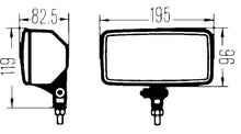 Charger l&#39;image dans la galerie, Hella Headlamp ZNWH 0/180GR SWMK MGS12 1ND
