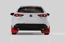 Carica l&#39;immagine nel visualizzatore di Gallery, Rally Armor 2019+ Mazda3 GT Sport Hatch UR White Mud Flap w/ Black Logo
