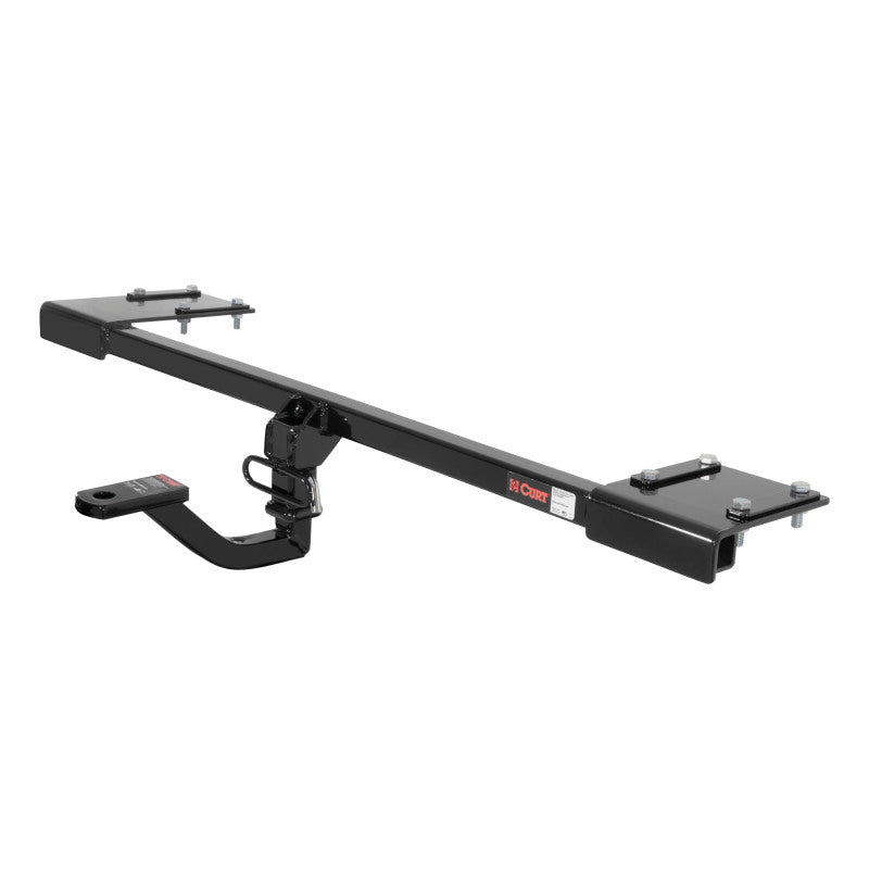 Curt 91-95 Toyota MR2 Class 1 Vertical Receiver Trailer Hitch w/1-1/4in Adapter w/3/4in Hole