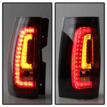 Carica l&#39;immagine nel visualizzatore di Gallery, Spyder Chevy Suburban/Tahoe 07-14 V2 - Light Bar LED Tail Lights - Black ALT-YD-CSUB07V2-LED-BK