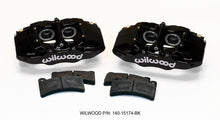 गैलरी व्यूवर में इमेज लोड करें, Wilwood DPC56 Rear Caliper Kit Black Corvette All C5 / Base C6 1997-2013