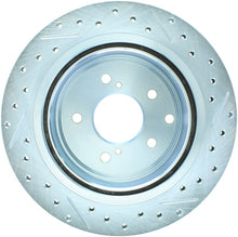 Charger l&#39;image dans la galerie, StopTech 89-96 Nissan 300ZX Select Sport Slotted &amp; Drilled Right Rear Brake Rotor