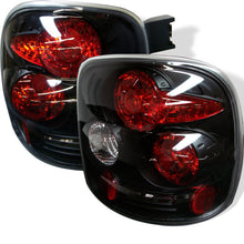 Cargar imagen en el visor de la galería, Spyder Chevy Silverado Stepside 99-04 Euro Style Tail Lights Black ALT-YD-CS99STS-BK