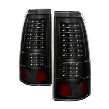 Carica l&#39;immagine nel visualizzatore di Gallery, xTune 03-06 Chevrolet Silverado 1500 LED Tail Lights - Black (ALT-JH-CSIL03-LED-BK)